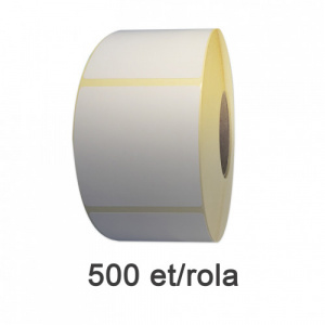 ZINTA Role etichete semilucioase 58x93mm, 500 et./rola - 58X93X500-SGP