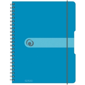 Herlitz Caiet A4 80 file aritmetica Easy Orga To Go albastru transp 11293610