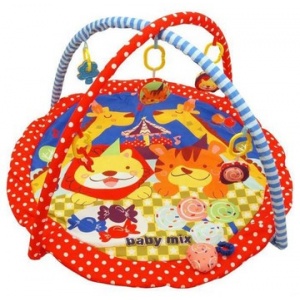 Baby Mix Saltea de joaca Animals and Sweets
