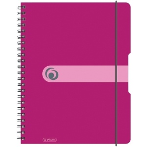 Herlitz Caiet A4 80 file aritmetica Easy Orga To Go fucsia 11293081