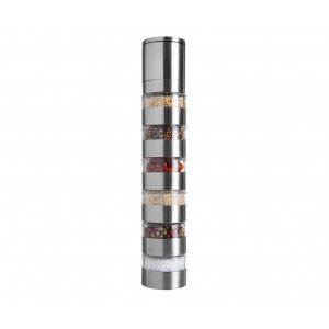 Kitchen Artist Set rasnita si 6 recipiente pentru condimente Tower