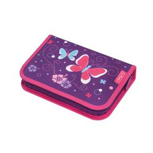 Herlitz Penar echipat cu 31 piese Purple Butterfly