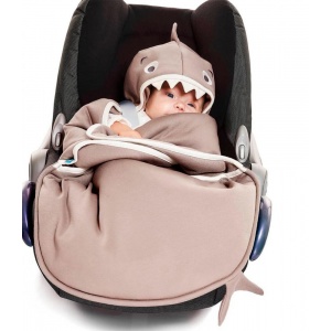 Wallaboo Paturica coco fun Shark taupe