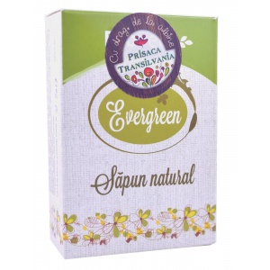 Prisaca Transilvania Sapun Natural Cu Pin Si Argila Verde (Evergreen) 100g