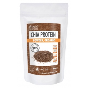 Dragon Superfoods Pudra proteica din chia raw BIO 200g