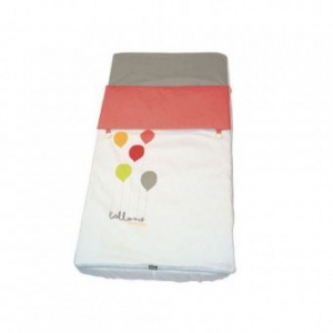 Olmitos Lenjerie cu sistem sac de dormit 120x60cm Ballons