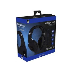 4Gamers Set Casti Premium Gaming Black