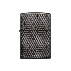 Zippo Brichetă 49021 Armor, Deep Carved Hexagon Design