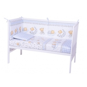 Nichiduta Lenjerie patut cu 5 piese Sleepy Little Bear 015