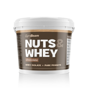 GymBeam Nuts & Whey 1000 g chocolate