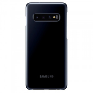Samsung LED Cover Black pentru Galaxy S10 EF-KG973CBEGWW