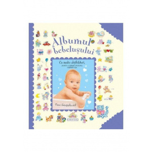Editura Girasol Albumul bebelusului (bleu)