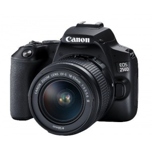 Canon EOS 250D black + EF-S 18-55 mm f/4-5.6 IS STM