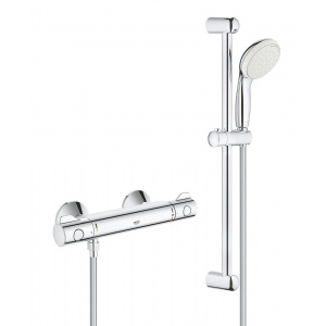 Grohe Grohterm 800 + set dus New Tempesta II 600, crom, 34565001