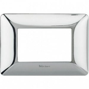 BTicino Rama ornament 3 module, chrom lucios, gama Matix AM4803GCR