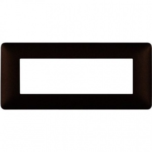 BTicino Rama ornament 6 module, cafeniu, gama Matix AM4806TGG