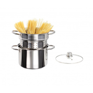 Kitchen Artist Oala cu capac pentru paste Milano 6 L