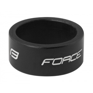 Force Distantier Furca Bicicleta, 1.1/8 inch, 15 mm, Aluminiu, Negru