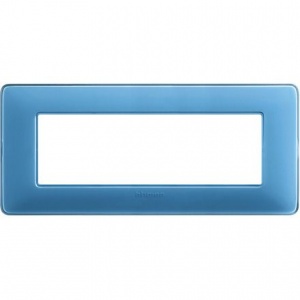 BTicino Rama ornament 6 module, turcoaz, gama Matix AM4806CAR