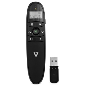 V7 Wireless Green Laser Presenter WP2000G-1E