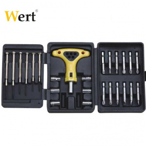 Wert Trusa surubelnite de precizie cu biti 26 buc W2240