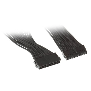 SilverStone Prelungitor 24 pini ATX 30cm Black (SST-PP07-MBB)