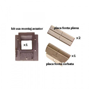 Viadrus Accesorii montaj arzator peleti Bisolid/Get U22 5