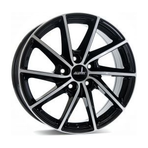 Alutec Singa Diamant Schwarz Frontpoliert 6 5j16 5x115 Et41