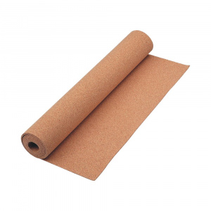 Barlinek Izolatie din pluta dimensiune 1x10 m grosime 2 mm maro
