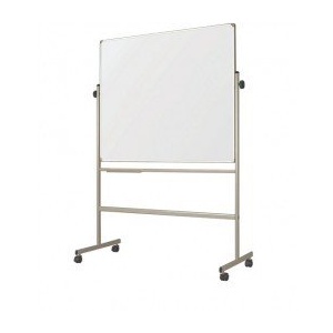 SMART Whiteboard magnetic rotativ cu 2 fete, 90 x 120 cm, pe stand mobil SMT9120