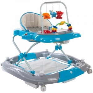 Sun Baby Pisicuta cu sistem de balansare Albastru cu Gri