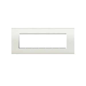 BTicino Rama 7 module, gama Living Light, alba LNA4807BI
