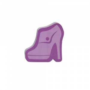 3M Notite adezive Post-it, forma pantof, albastru