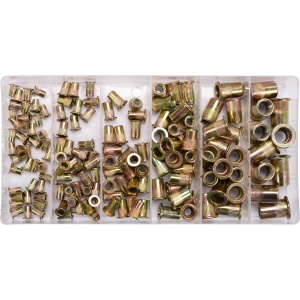YATO Set nituri otel, M3 - M10, 150 buc YT-36481