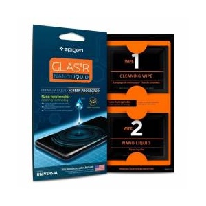 Spigen Protectie ecran universala GLAS.tR Nano Liquid