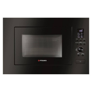 Pyramis Cuptor microunde incorporabil 30 Black 23 litri 900W Negru