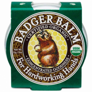Badger Mini balsam pentru maini crapate si muncite, 21 g