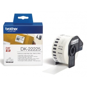 Brother White Continuous Length Paper Tape 38mmx30.48m (DK22225)