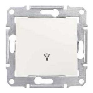 Schneider Electric SDN0800323 SEDNA Buton Simbol sonerie 10A IP44 Crem