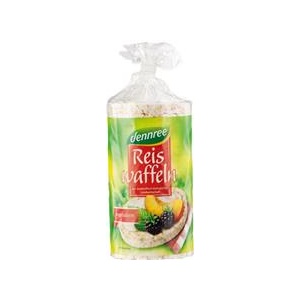 dennree Vafe Bio din Orez Expandat fara Sare 100gr