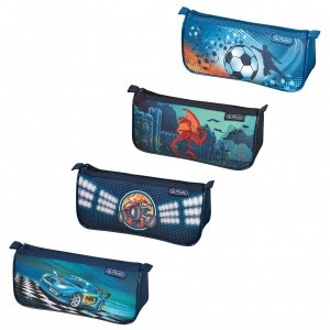 Herlitz Necessaire triunghiular sport baieti mix II 11437860