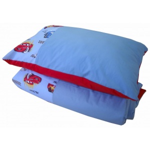 Deseda Lenjerie pat junior Cars 140x70 cm