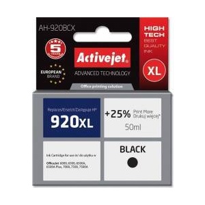 ActiveJet Cartus ac-hp-920xl pentru HP cd975ae 50ml Negru