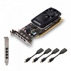 PNY nVidia Quadro P1000, 4GB GDDR5, 128 biti VCQP1000-PB