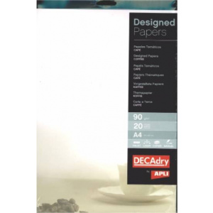 AGIPA Hartie A4 cu model DECAdry 12125 90g/mp 20 coli cafe