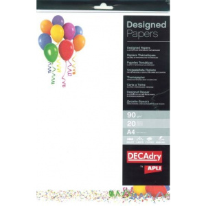AGIPA Hartie A4 cu model DECAdry 12455 90g/mp 20 coli balon