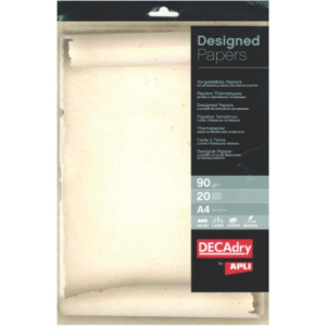 AGIPA Hartie A4 cu model DECAdry 12457 90g/mp 20 coli pergament