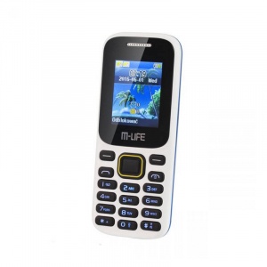 M-Life ML0586.1W Dual Sim White