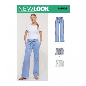 New Look Tipar Pantaloni Femei NN 6606