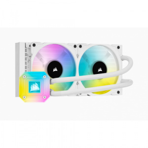 Corsair iCUE H100i Elite Capellix White, 2x120mm